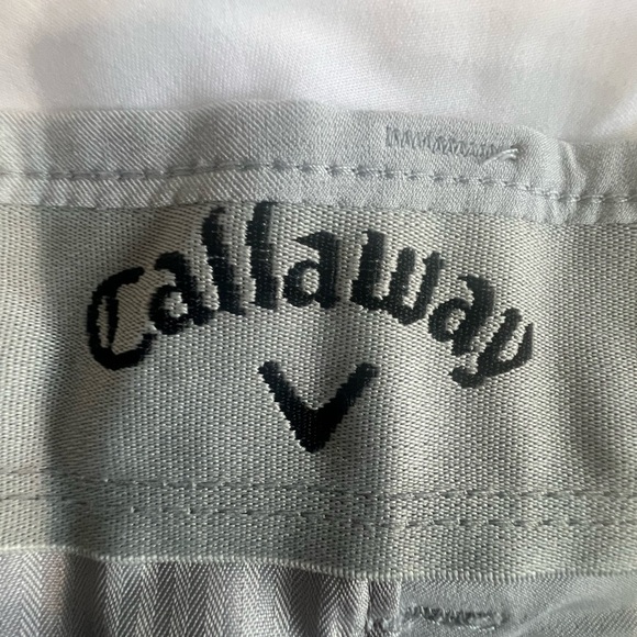 Callaway Light Gray Men's Shorts - Picture 2 of 3